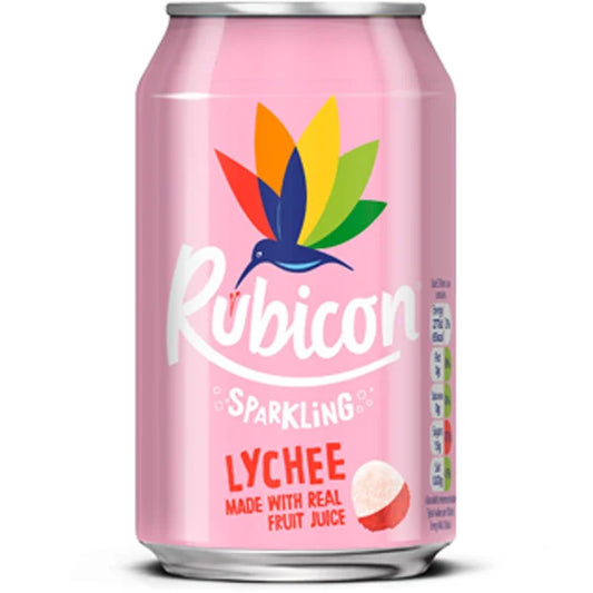 Rubicon Sparkling Lychee virvoitusjuoma 330ml