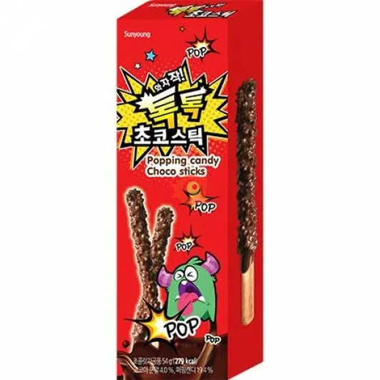 Sunyoung Popping Candy Choco Sticks 54g