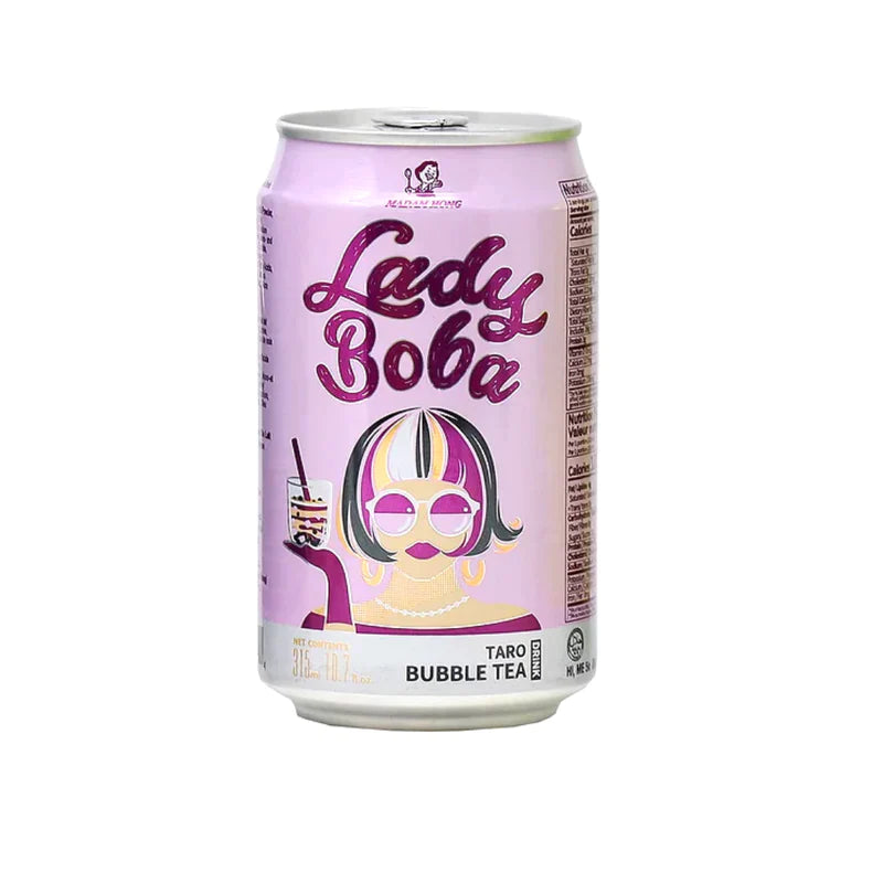Lady Boba Tea Taro Bubble Tea 315ml